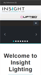 Mobile Screenshot of insightlighting.com